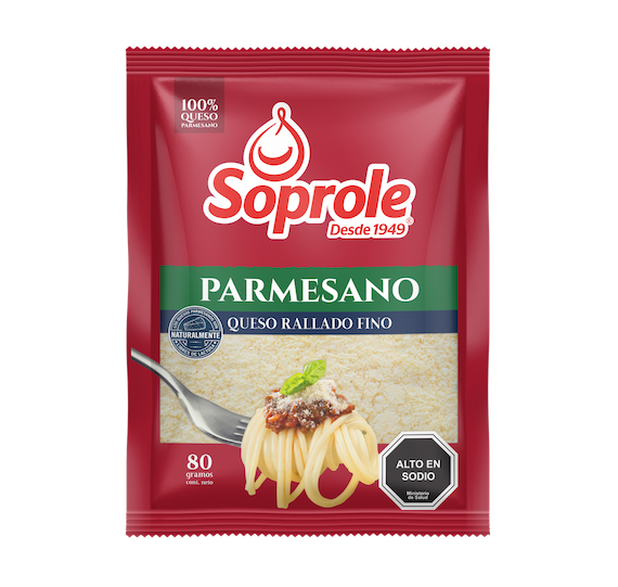 Queso Parmesano Rallado 80g